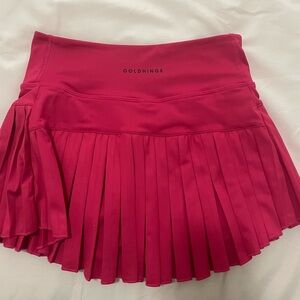 Hot Pink Goldhinge skirt